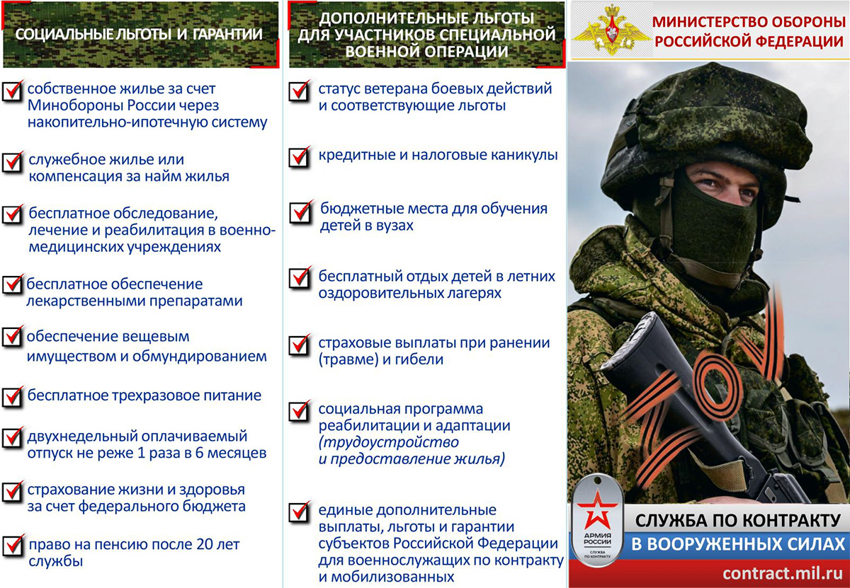 Служба по контракту!.